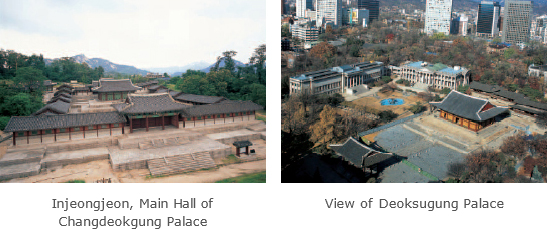 View of Gyeonghuigung Palace / View of Deoksugung Palace