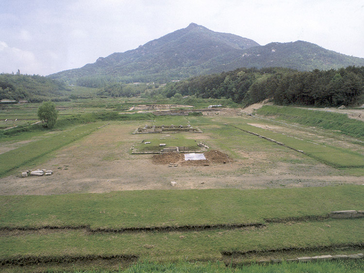 Pagoda Site in the east and around of Mireuksa Temple site in Iksan