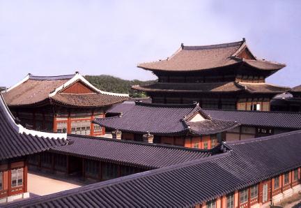 Near View of Gyeongbokgung Palace