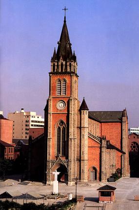 Catholic church in Myeong-dong