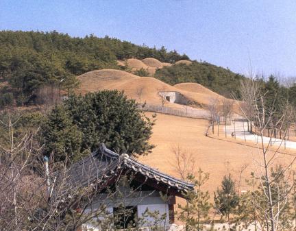 General View of Ancient Tombs in Songsan-ri, Buyeo