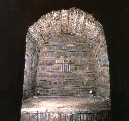 Inside of Royal Tomb of King Muryeong