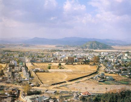 Jeongnimsa temple site in Buyeo