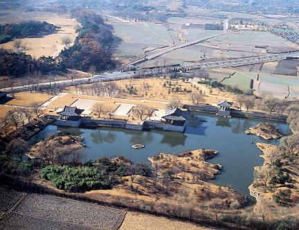 General View of Imhaejeonji Pond