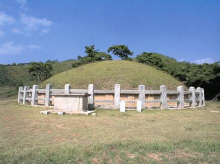 General View of Royal Tomb of King Gyeongdeok