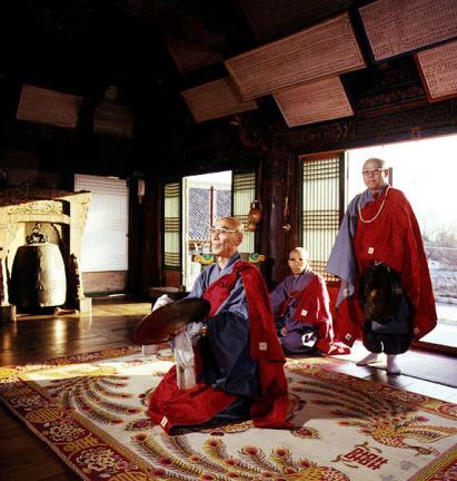 Yeongsanjae buddhist rite honoring Sakyamunis sermon at the sacred mountain