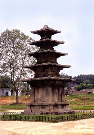 Five Storied Stone Pagoda in Jeongnimsa Temple Site