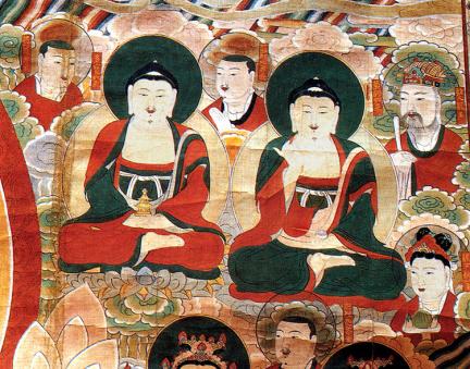 Paintings of Buddhas