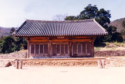Geungnakbojeon Hall in Muwisa Temple