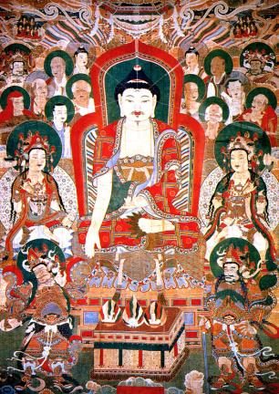 Buddhist Painting in Hwaeomsa Temple