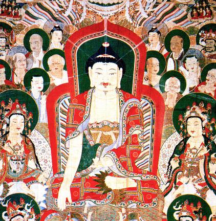 Sakyamuni Buddha Trinity