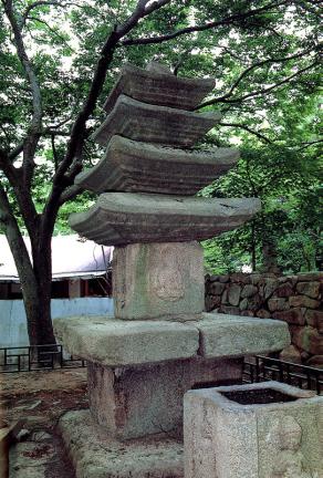Stone Pagoda in Anguksa Temple Site