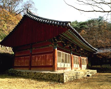 Upper Daeungjeon Hall in Janggoksa Temple