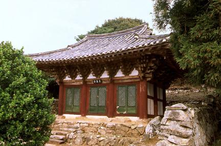 Eungjindang hall of Mihwangsa temple
