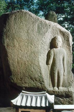 Bodhisattva Statue in the North Side