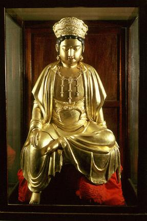 Girimsageonchilbosaljwasang(Lacquered Avalokitesvara bodhsiattva of Girimsa Temple)