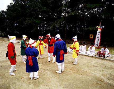 Sandaenori mask dance drama of Songpa
