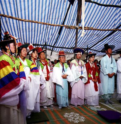 Korean exorcism of Dano rite and festival in Gangneung