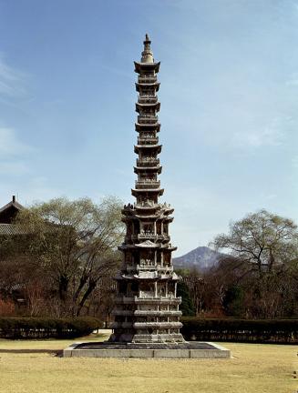 Ten Storied Stone Pagoda in Gyeongcheonsa Temple