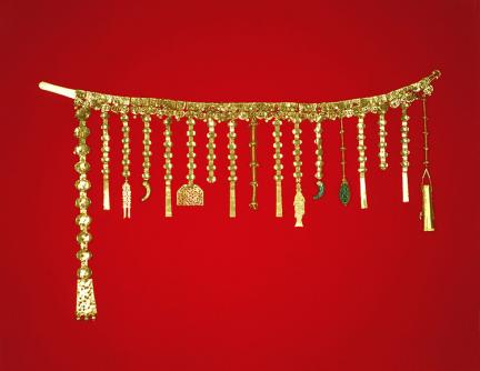 Girdle and pendants from Geumgwanchong(Golden Crown Royal Tomb)