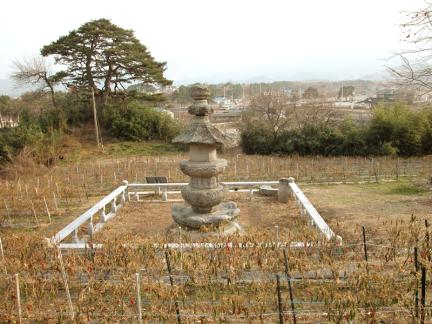 Stupa in Gulsansa Temple Site